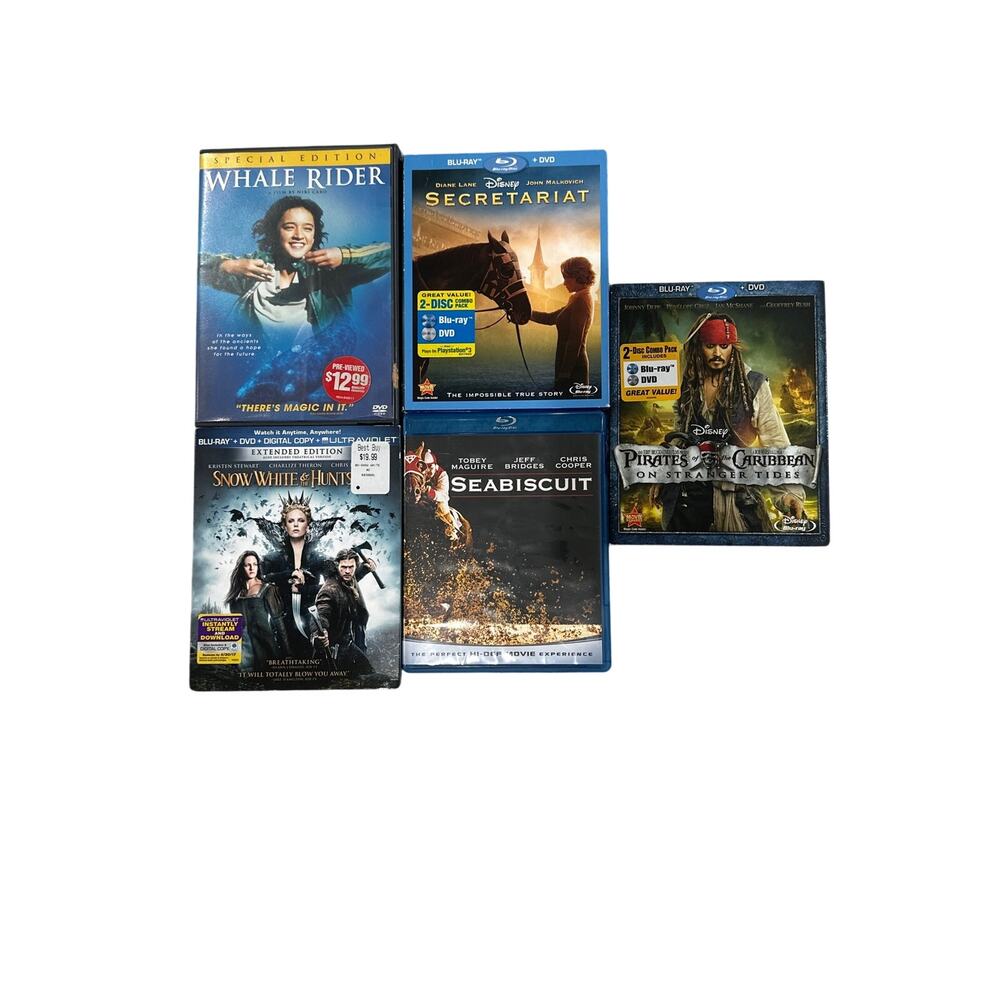 Family Favorites & Epic Adventures Blu-ray DVD Collection (5)